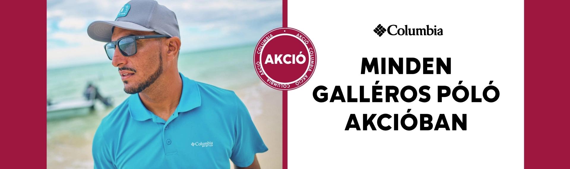 Minden galléros póló akcióban