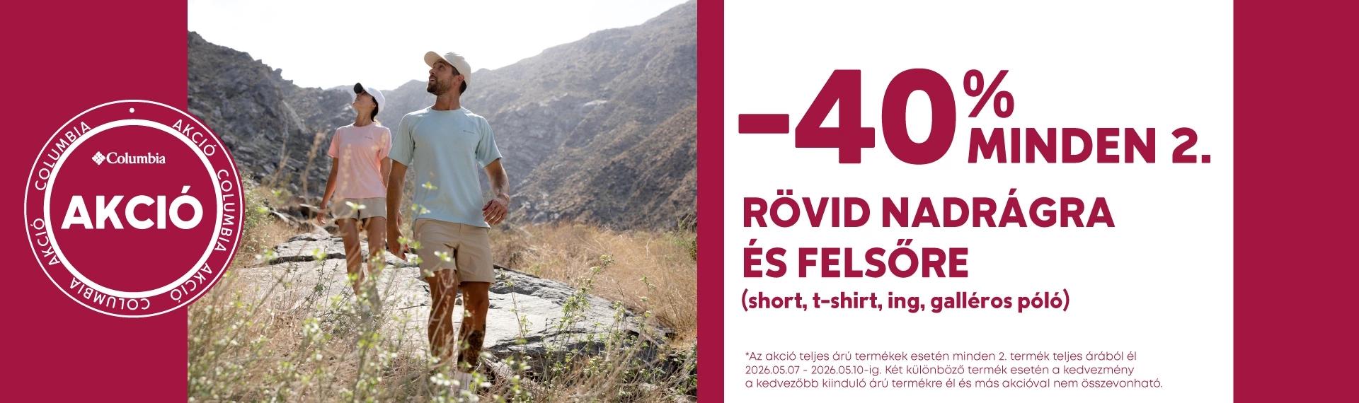 -40% rövidekre