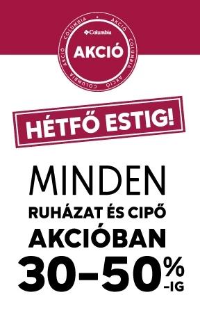 Minden akcióban -30-50%-ig