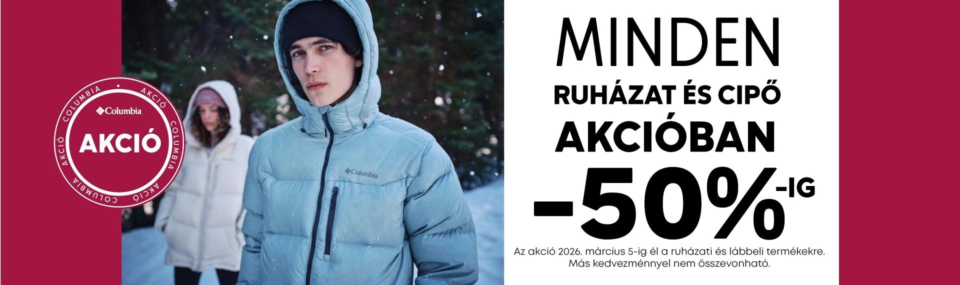 Minden akcióban -50%-ig