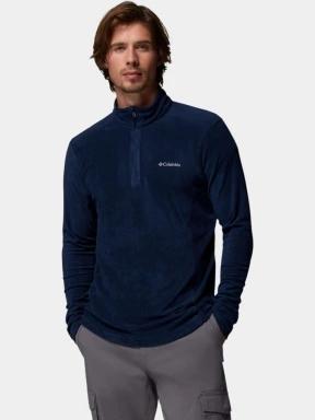 Columbia Klamath Range II Half Zip férfi polár pulóver sötétkék színben 1