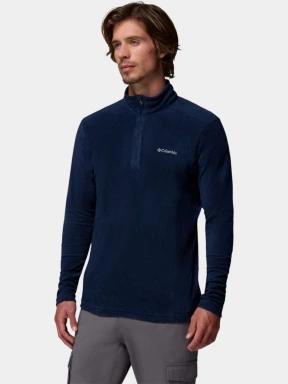 Columbia Klamath Range II Half Zip férfi polár pulóver sötétkék színben 3