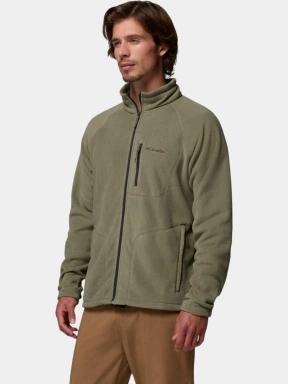 Columbia Fast Trek II Full Zip Fleece férfi polár pulóver zöld színben 3