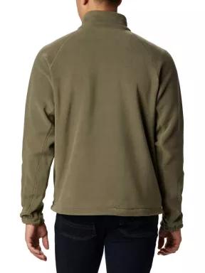 Columbia Fast Trek II Full Zip Fleece férfi polár pulóver zöld színben 3