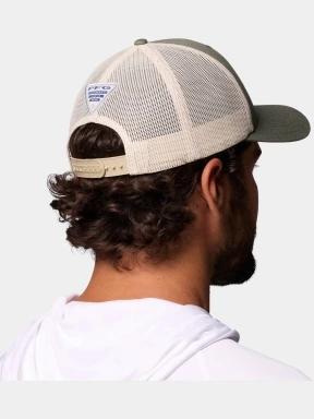 Columbia PFG Logo Mesh Snap Back baseball sapka oliva színben 3