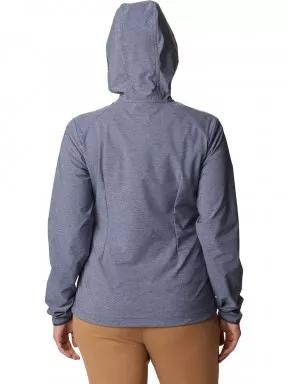 Columbia Heather Canyon Softshell Jacket női softshell kabát kék színben 3