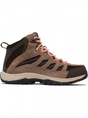 Columbia Crestwood Mid Waterproof női vízhatlan túrabakancs barna színben 3