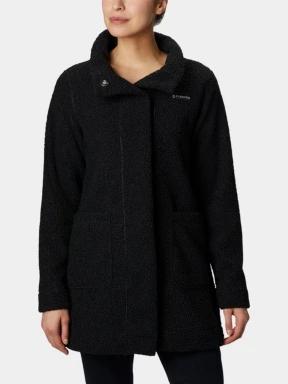 Columbia Panorama Long Jacket női átmeneti kabát fekete színben 1