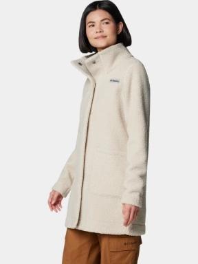 Columbia Panorama Long Jacket női átmeneti kabát homok színben 3