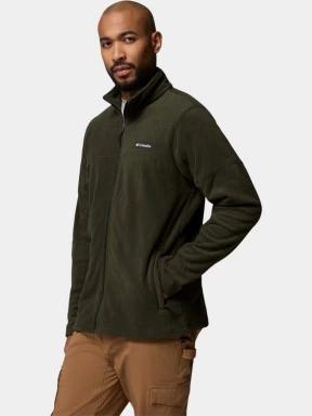Columbia Basin Trail III Full Zip férfi polár pulóver sötétzöld színben 3