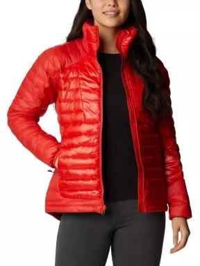 Columbia Labyrinth Loop Jacket női utcai kabát piros színben 1