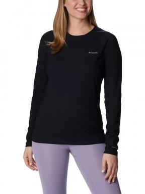 Columbia W Omni-Heat Infinity Knit Long Sleeve Crew női aláöltöző felső fekete színben 1