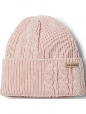Columbia Agate Pass Cable Knit Beanie női kötött sapka rózsaszín színben 1