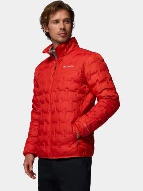 Columbia Delta Ridge II Down Jacket férfi steppelt átmeneti kabát piros színben 3