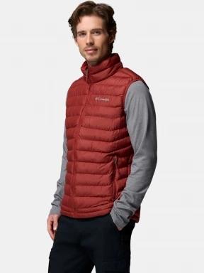 Columbia Powder Lite II Vest férfi mellény piros színben 3