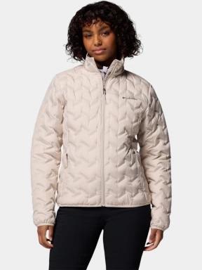 Columbia Delta Ridge II Down Jacket női pehelykabát homok színben 1