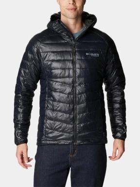 Columbia Platinum Peak II Hooded Jacket férfi átmeneti kabát fekete színben 1
