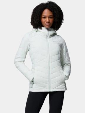 Columbia Joy Peak II Hooded Jacket női télikabát világoszöld színben 1