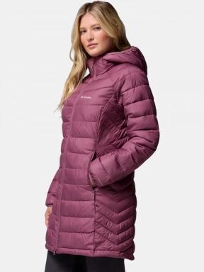 Columbia Powder Lite II Mid Jacket női télikabát lila színben 3