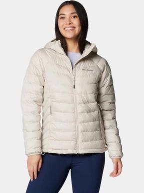 Columbia Powder Lite II Hooded Jacket női télikabát homok színben 1