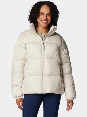 Columbia Puffect II Full Zip Jacket női télikabát homok színben 1