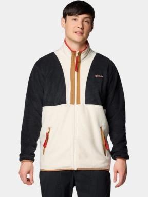 Columbia Backbowl II Full Zip Fleece férfi polár pulóver homok színben 1