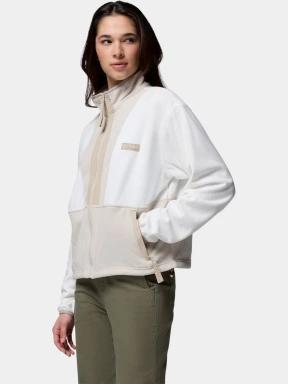 Columbia Backbowl II Full Zip Fleece női polár pulóver homok színben 3