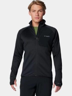Columbia Triple Canyon Grid Fleece Full Zip II férfi polár pulóver fekete színben 1