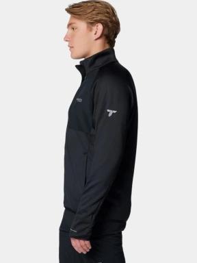 Columbia Triple Canyon Grid Fleece Full Zip II férfi polár pulóver fekete színben 3