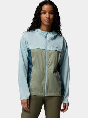 Columbia Crested Canyon Windbreaker női széldzseki világoskék színben 1