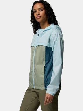 Columbia Crested Canyon Windbreaker női széldzseki világoskék színben 3