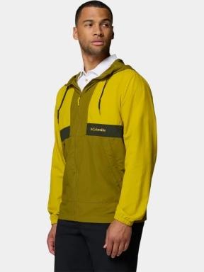 Columbia Spire Valley Hooded Windbreaker férfi széldzseki zöld színben 3