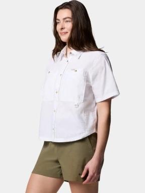Columbia Brea Falls Woven Short Sleeve Shirt női rövid ujjú ing fehér színben 3