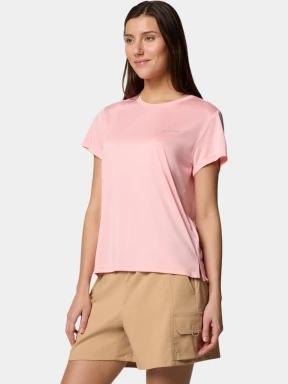 Columbia Bluevista Hill Short Sleeve Crew női rövid ujjú sport póló rózsaszín színben 3