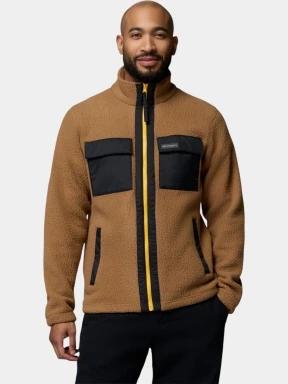 Columbia Juniper Peak Full Zip Fleece férfi polár pulóver oliva színben 1