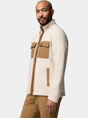 Columbia Juniper Peak Full Zip Fleece férfi polár pulóver homok színben 3