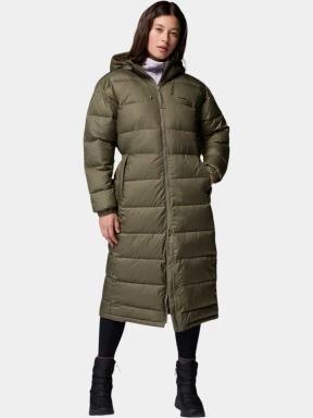 Columbia Pike Lake  III Long Jacket női télikabát zöld színben 1