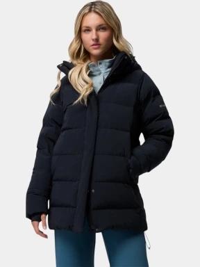 Columbia Amaze Puff Mid Hooded Jacket női pehelykabát fekete színben 1