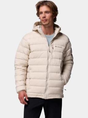 Columbia Drift Peak Stretch Down Hooded Jacket férfi átmeneti kabát homok színben 1