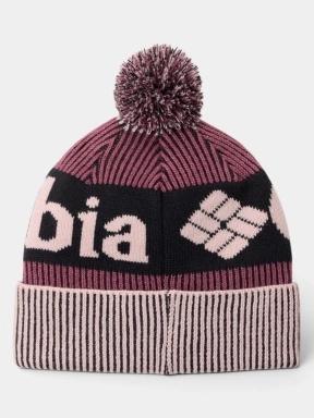 Columbia Polar Powder III Beanie bojtos sapka rózsaszín színben 3