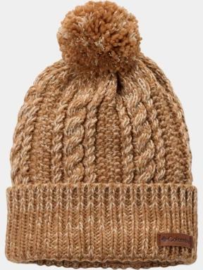 Columbia Cozy Ridge Beanie női bojtos sapka barna színben 1