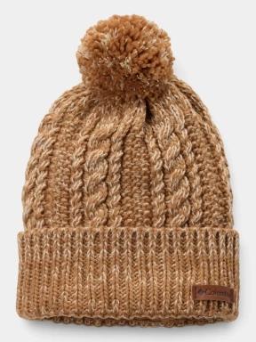 Columbia Cozy Ridge Beanie bojtos sapka barna színben 1