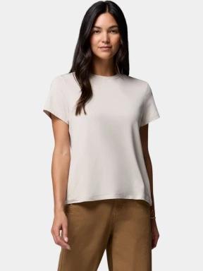 Columbia Parsons Point  Short Sleeve Logo Tee női rövid ujjú sport póló homok színben 1