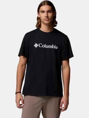 Columbia CSC Basic Logo Tee férfi rövid ujjú póló fekete színben 1
