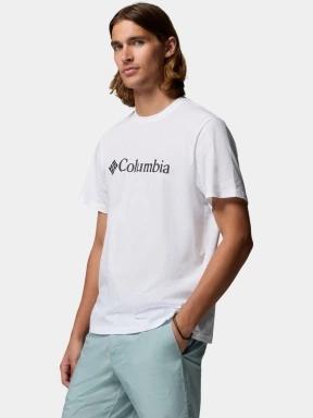 Columbia CSC Basic Logo Tee férfi rövid ujjú póló fehér színben 3