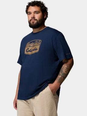 Columbia CSC Seasonal Graphic Tee férfi rövid ujjú póló sötétkék színben 3
