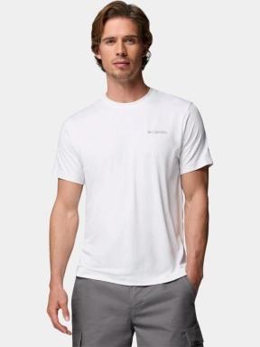 Columbia Parsons Point Short Sleeve Logo Tee férfi rövid ujjú sport póló fehér színben 1