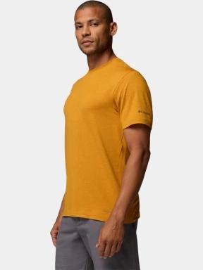 Columbia Parsons Point  Short Sleeve Logo Tee férfi rövid ujjú sport póló narancssárga színben 3
