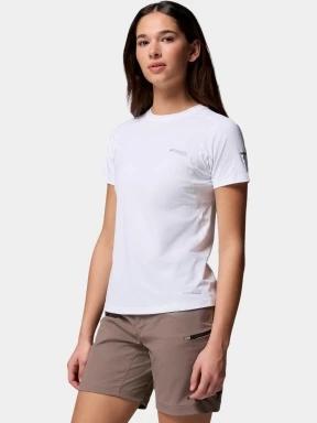 Columbia Diamond Peak Pro Short Sleeve Shirt női rövid ujjú sport póló fehér színben 3