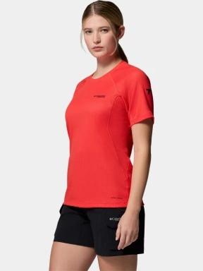 Columbia Driventure Short Sleeve női rövid ujjú sport póló piros színben 3